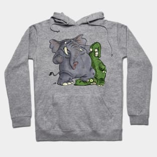 Tough Elephant Hoodie